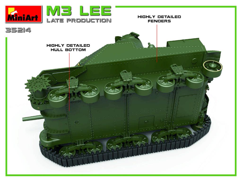 Tanque M3 Lee Late  (Vista 6)