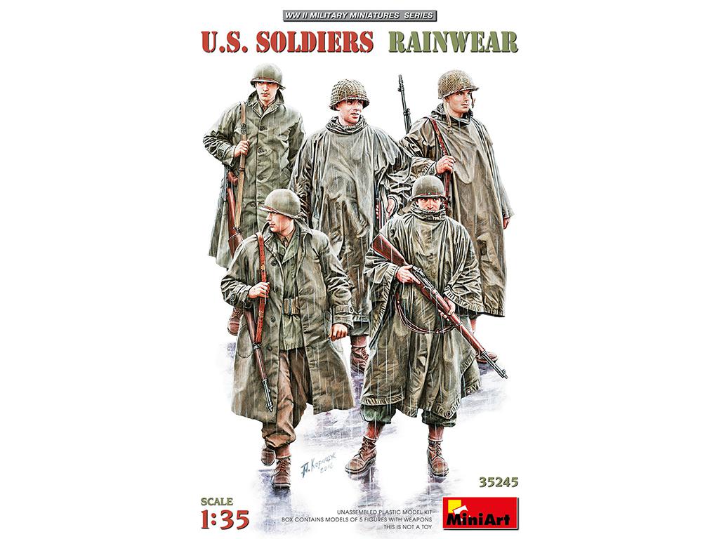 Soldados US con capa (Vista 1)
