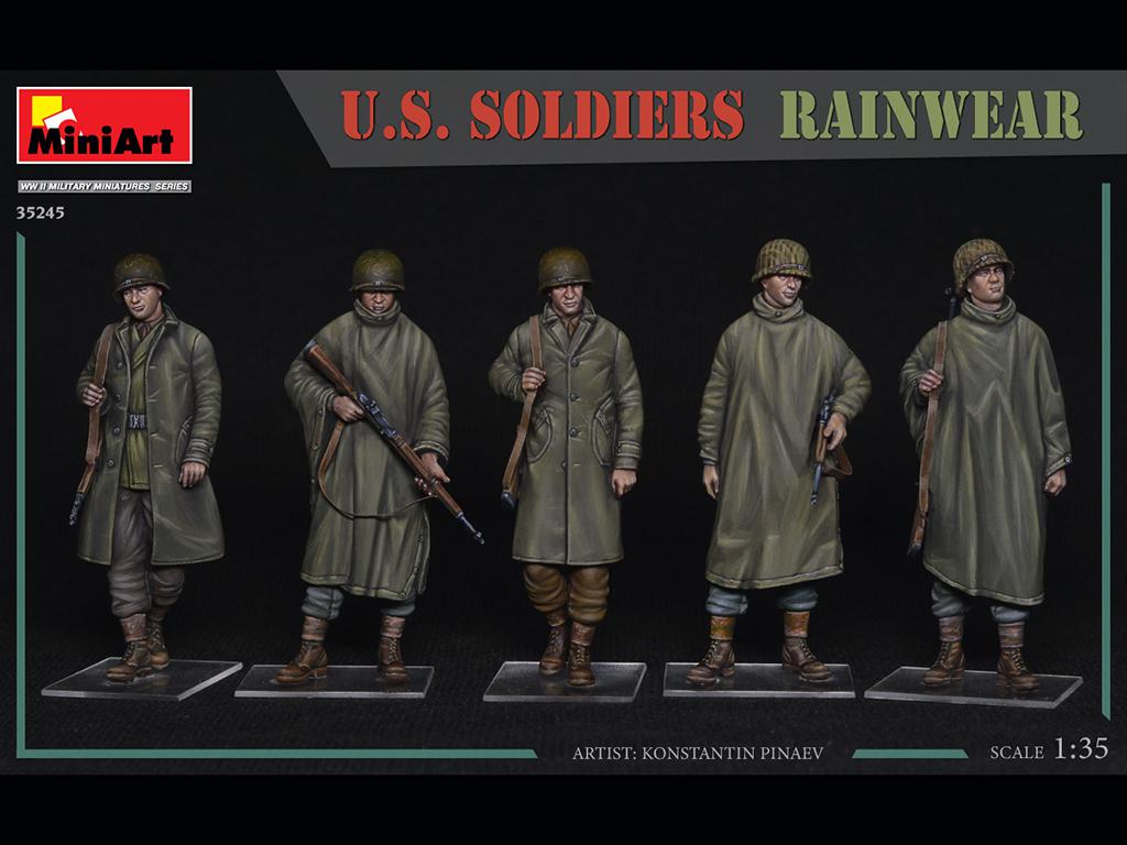 Soldados US con capa (Vista 2)