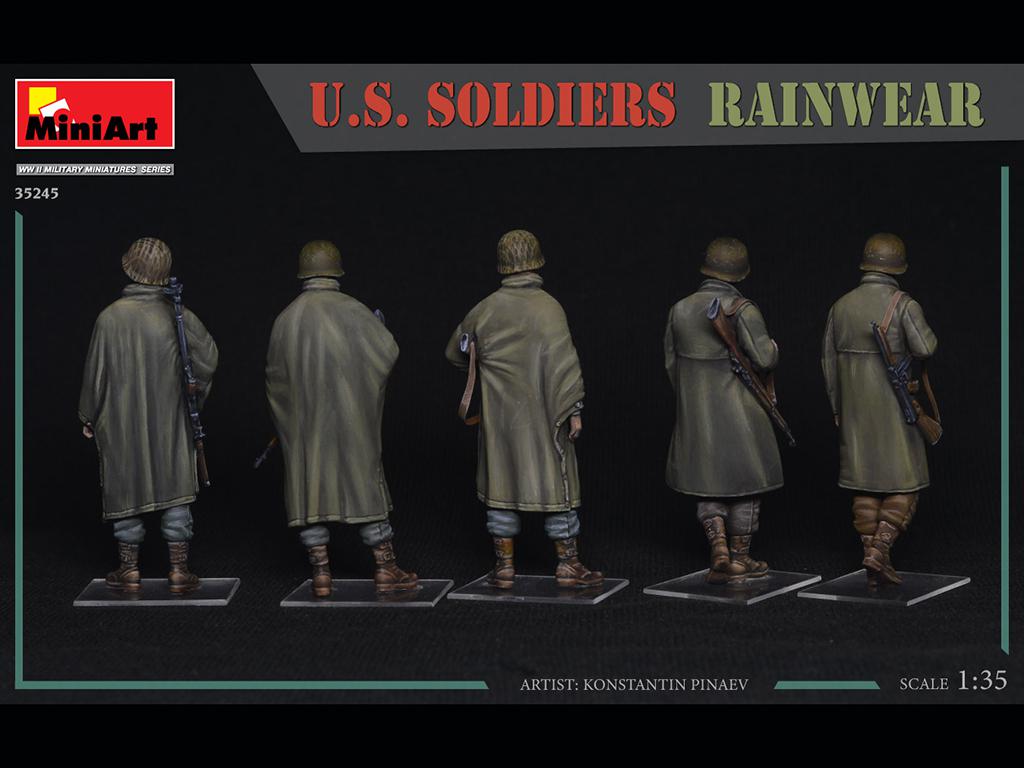 Soldados US con capa (Vista 3)