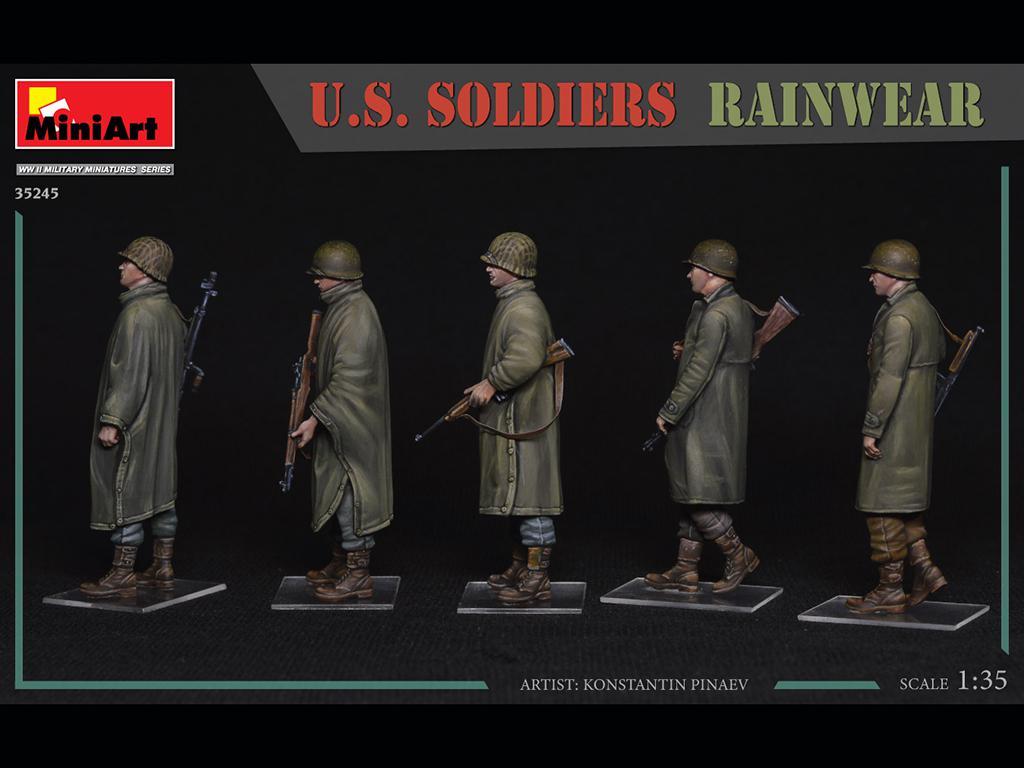 Soldados US con capa (Vista 4)