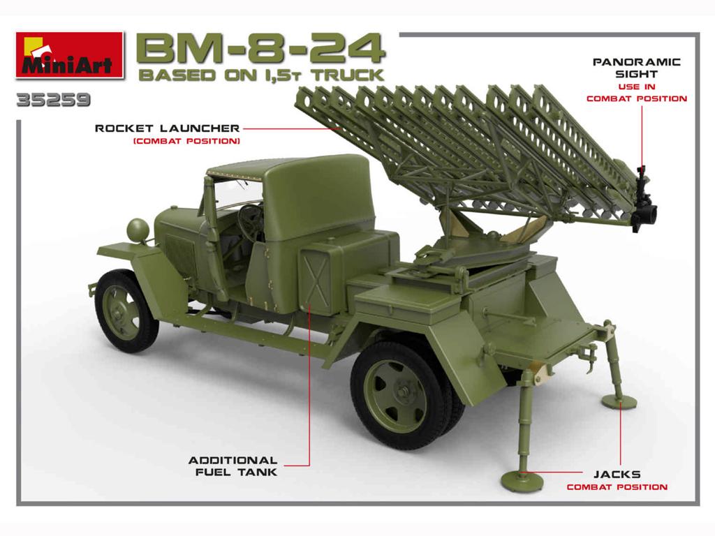 BM-8-24 Based on 1,5t Truck (Vista 5)