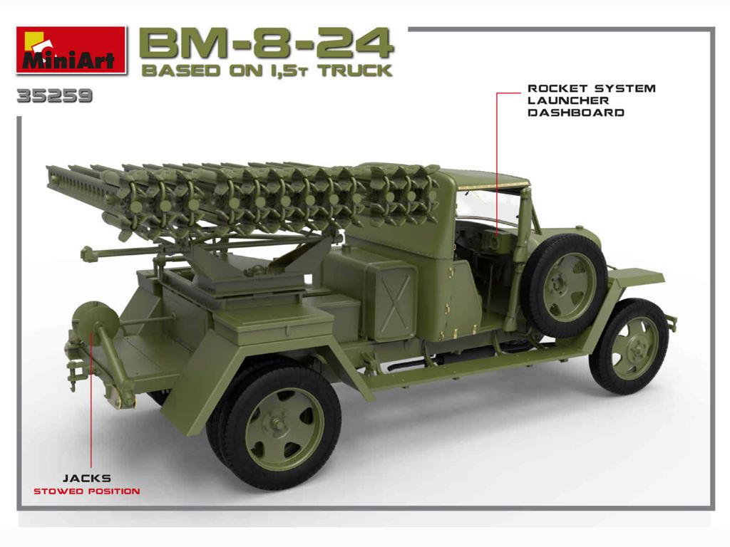 BM-8-24 Based on 1,5t Truck (Vista 6)