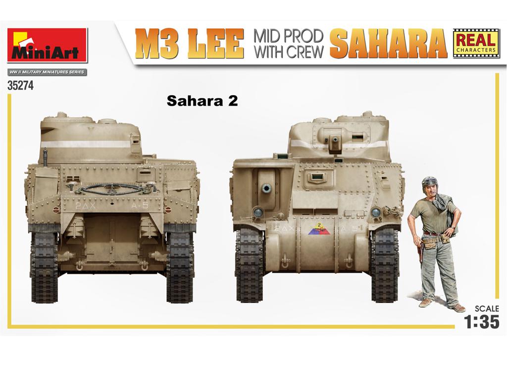 M3 LEE Mid Prod. Sahara w/Crew (Vista 2)