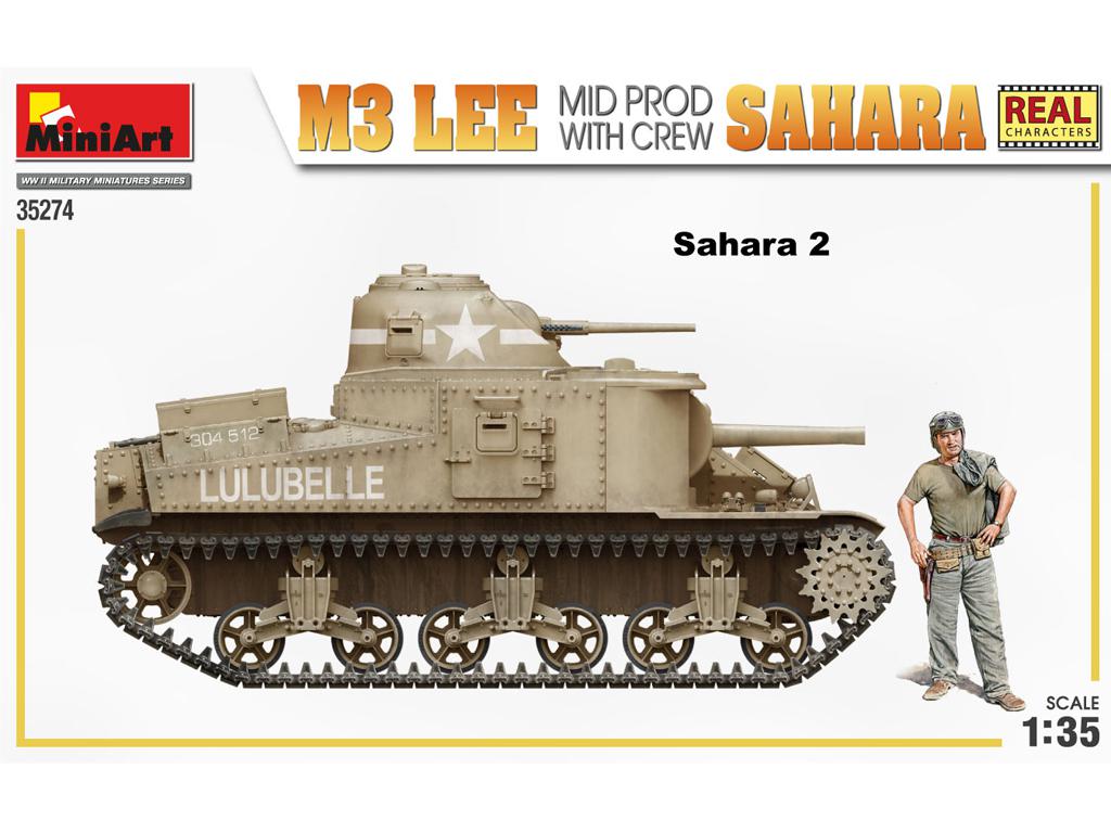 M3 LEE Mid Prod. Sahara w/Crew (Vista 7)