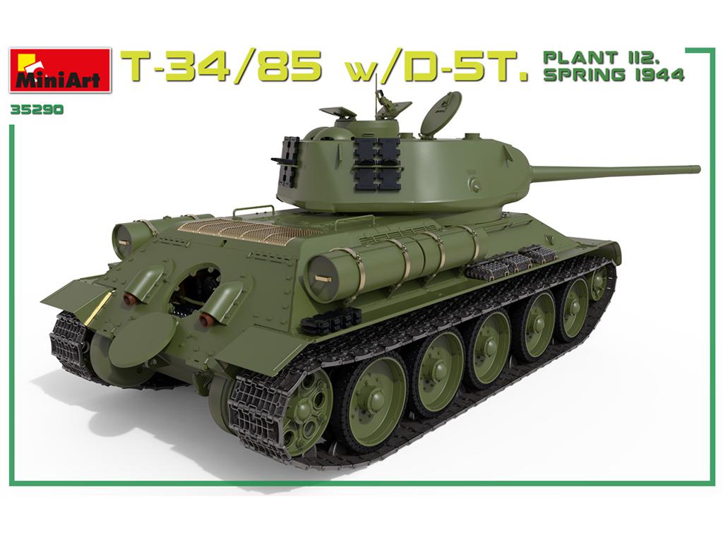 T-34/85 Czechoslovak Prod. Early Type. Interior Kit (Vista 10)