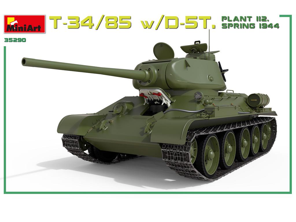 T-34/85 Czechoslovak Prod. Early Type. Interior Kit (Vista 3)
