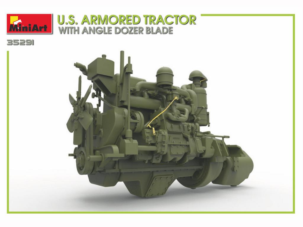 U.S. Armored Tractor with Angle Dozer Blade (Vista 10)