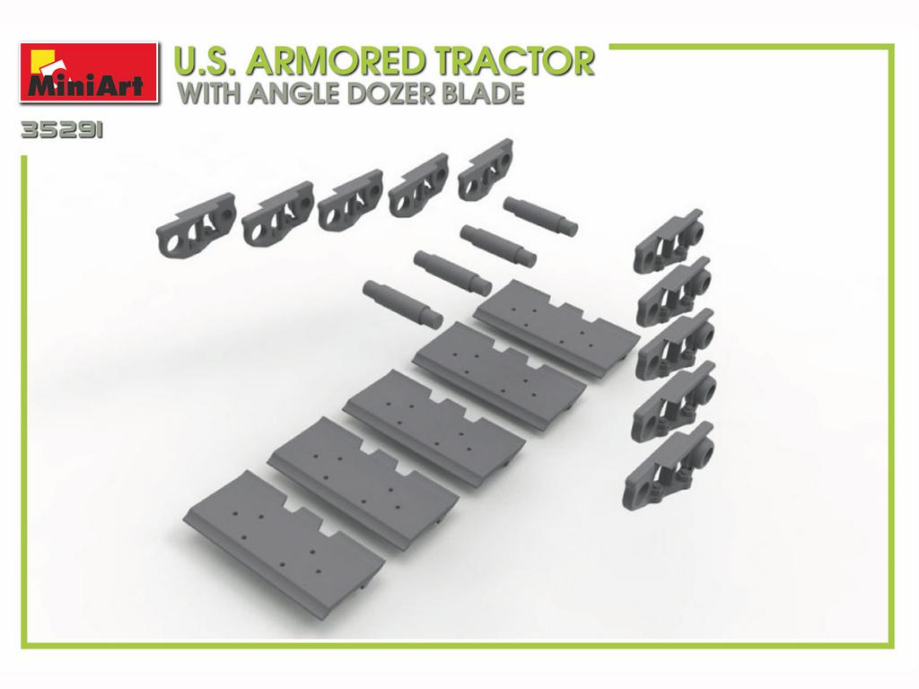 U.S. Armored Tractor with Angle Dozer Blade (Vista 3)