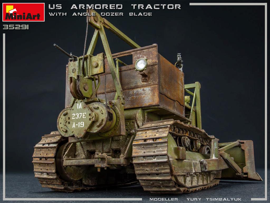 U.S. Armored Tractor with Angle Dozer Blade (Vista 5)