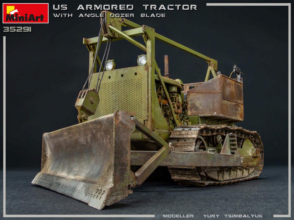 U.S. Armored Tractor with Angle Dozer Blade (Vista 6)