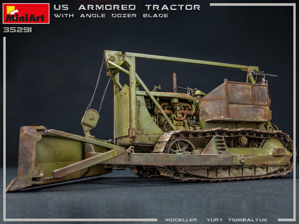 U.S. Armored Tractor with Angle Dozer Blade (Vista 7)