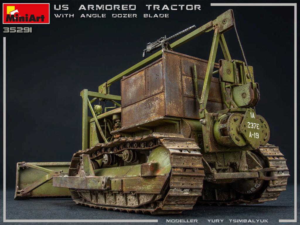 U.S. Armored Tractor with Angle Dozer Blade (Vista 8)