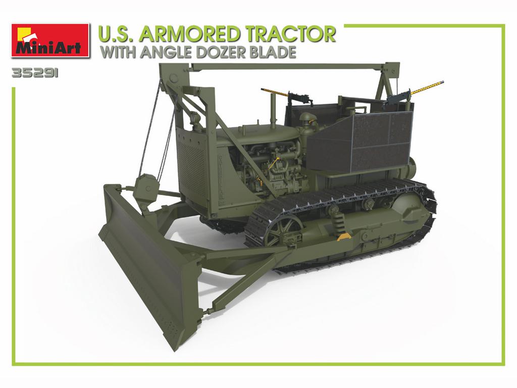 U.S. Armored Tractor with Angle Dozer Blade (Vista 9)