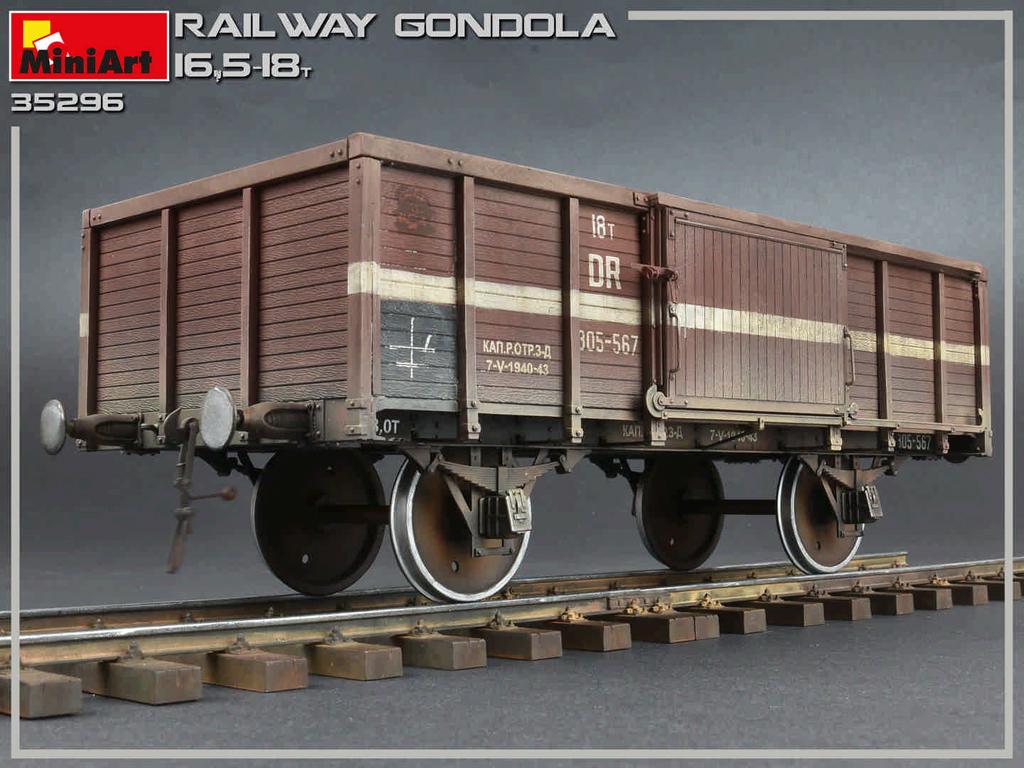 Railway Gondola 16,5-18 t (Vista 10)