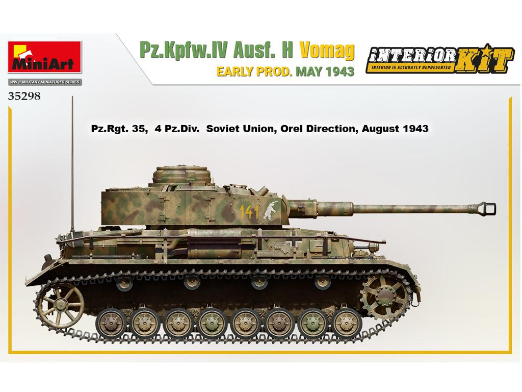 Pz.Kpfw.IV Ausf. H Vomag E Prod 43 (Vista 4)