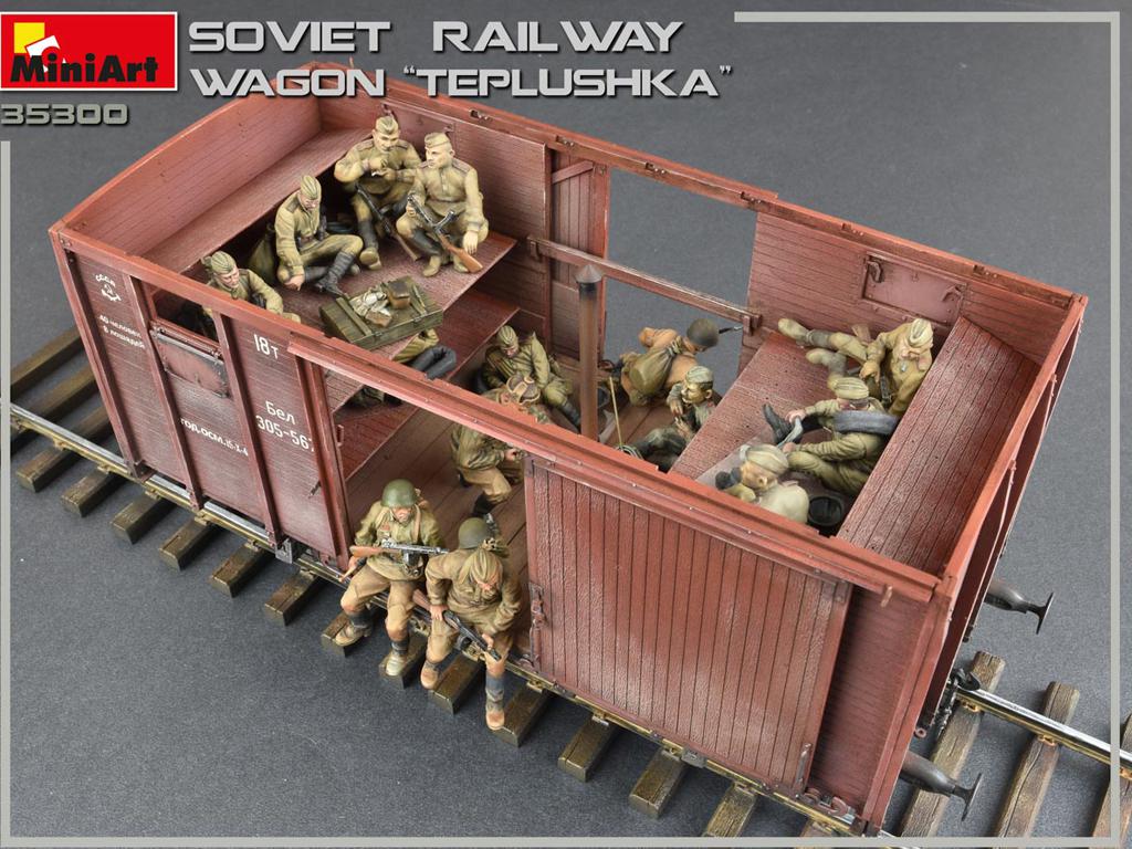 Vagón Soviético Teplushka (Vista 10)
