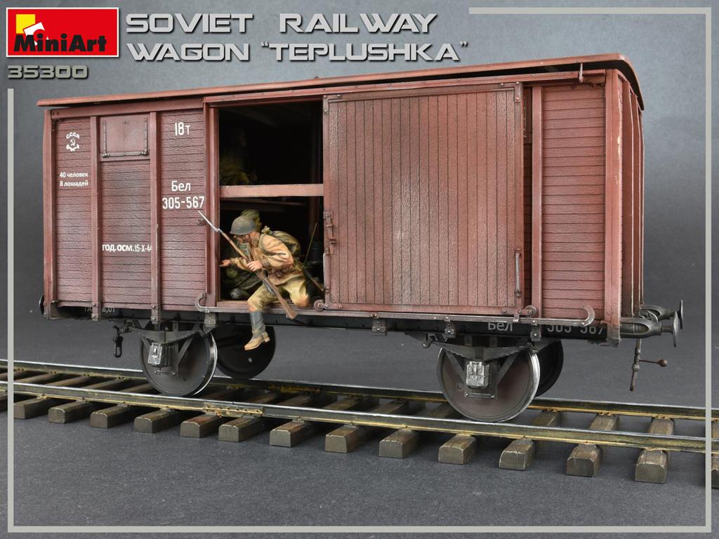 Vagón Soviético Teplushka (Vista 11)