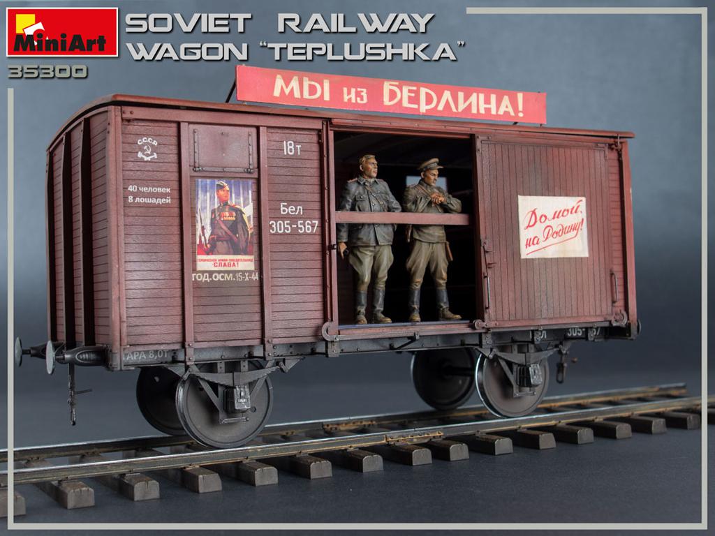 Vagón Soviético Teplushka (Vista 9)