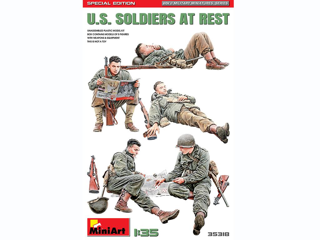 Soldados US descansando (Vista 1)