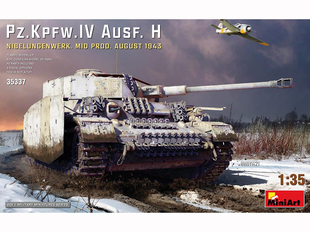 Pz.Kpfw.IV Ausf. H Nibelungenwerk. Mid Prod. August 1943 (Vista 1)