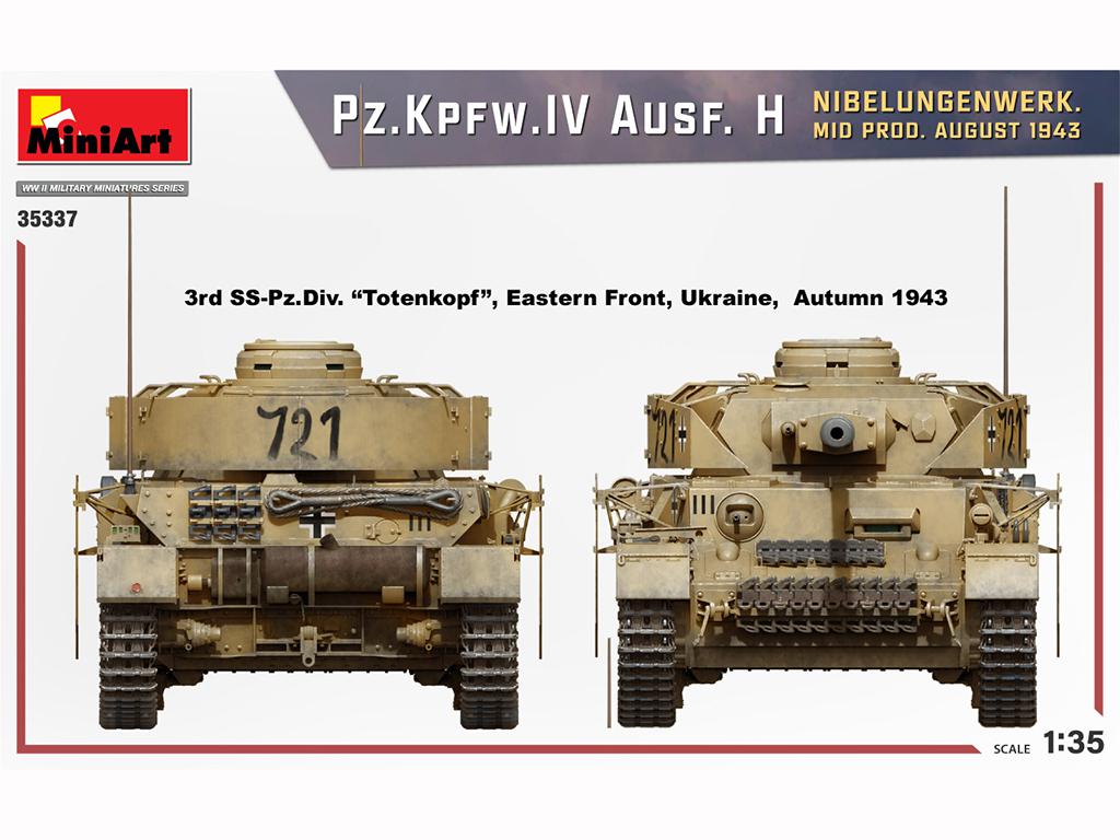 Pz.Kpfw.IV Ausf. H Nibelungenwerk. Mid Prod. August 1943 (Vista 5)