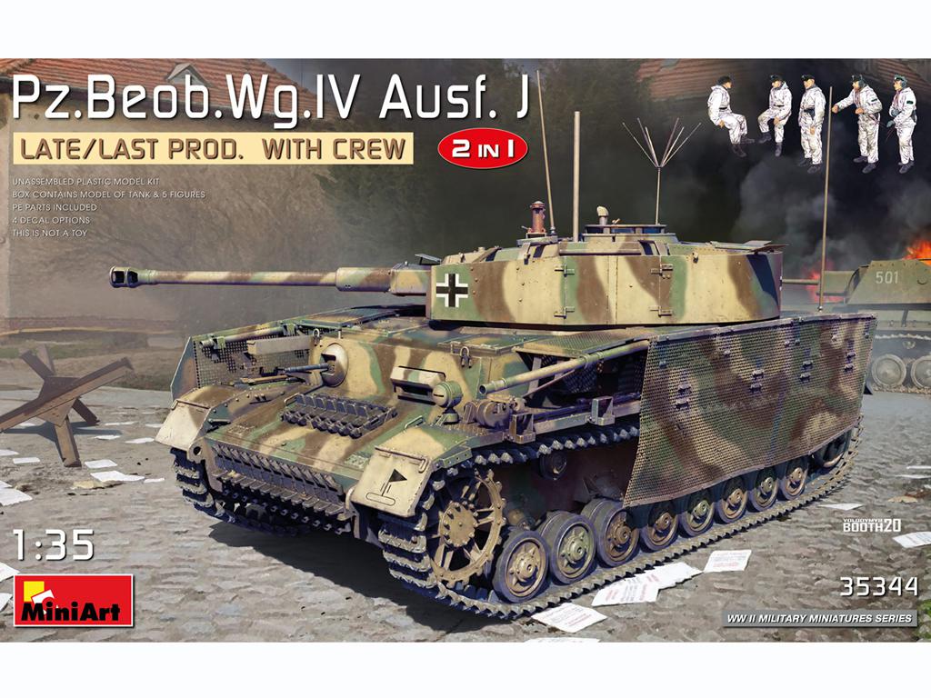 Pz.Beob.Wg.IV Ausf. J Late/Last Prod. 2 IN 1 W/Crew (Vista 1)