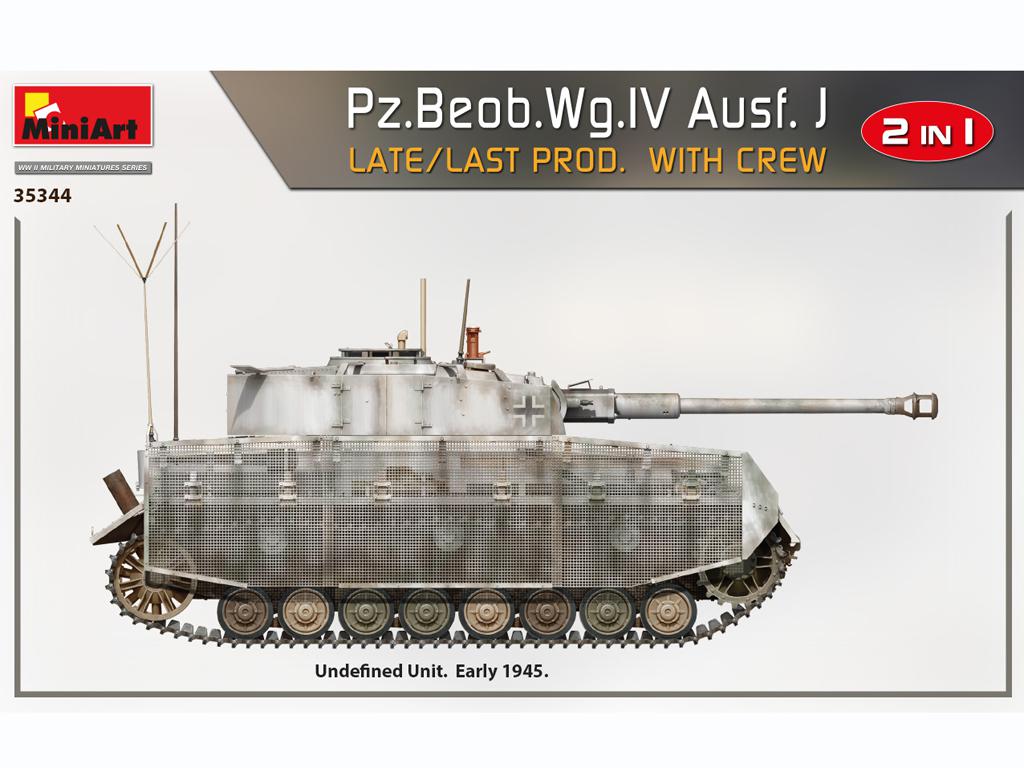 Pz.Beob.Wg.IV Ausf. J Late/Last Prod. 2 IN 1 W/Crew (Vista 4)