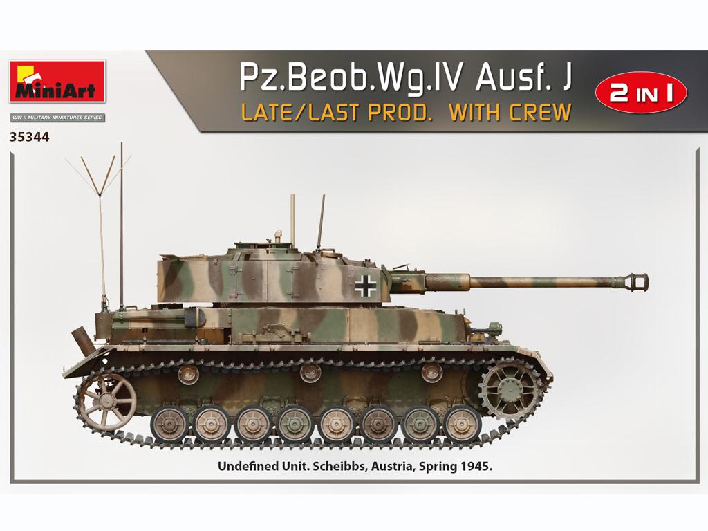 Pz.Beob.Wg.IV Ausf. J Late/Last Prod. 2 IN 1 W/Crew (Vista 5)