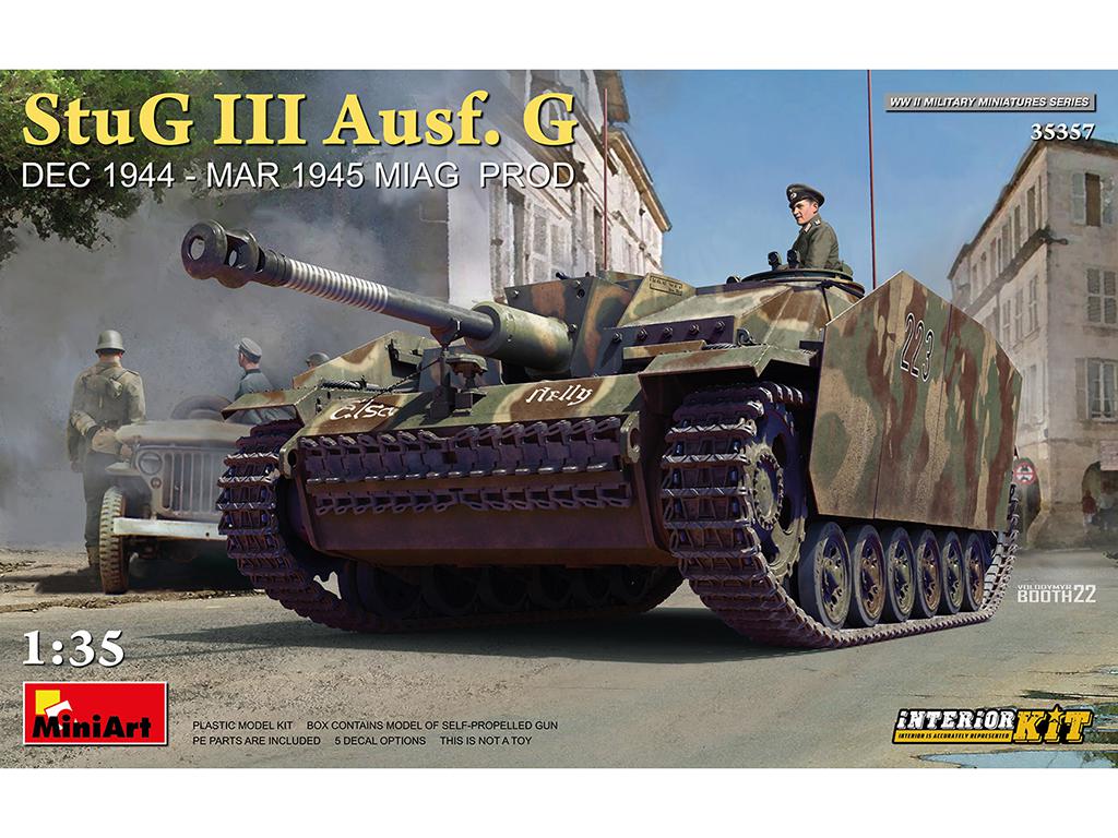 StuG III Ausf. G DEC 1944 – Mar 1945 Miag Prod. Intriror Kit (Vista 1)