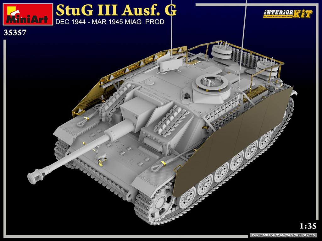 StuG III Ausf. G DEC 1944 – Mar 1945 Miag Prod. Intriror Kit (Vista 3)
