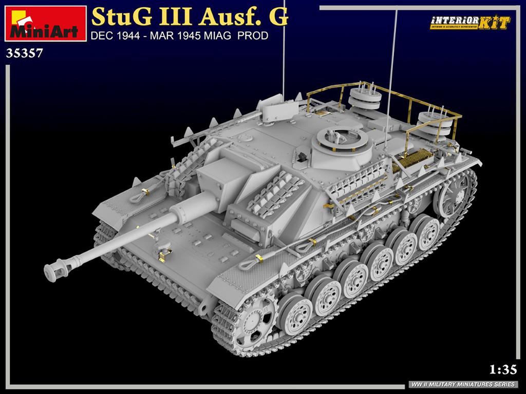 StuG III Ausf. G DEC 1944 – Mar 1945 Miag Prod. Intriror Kit (Vista 4)