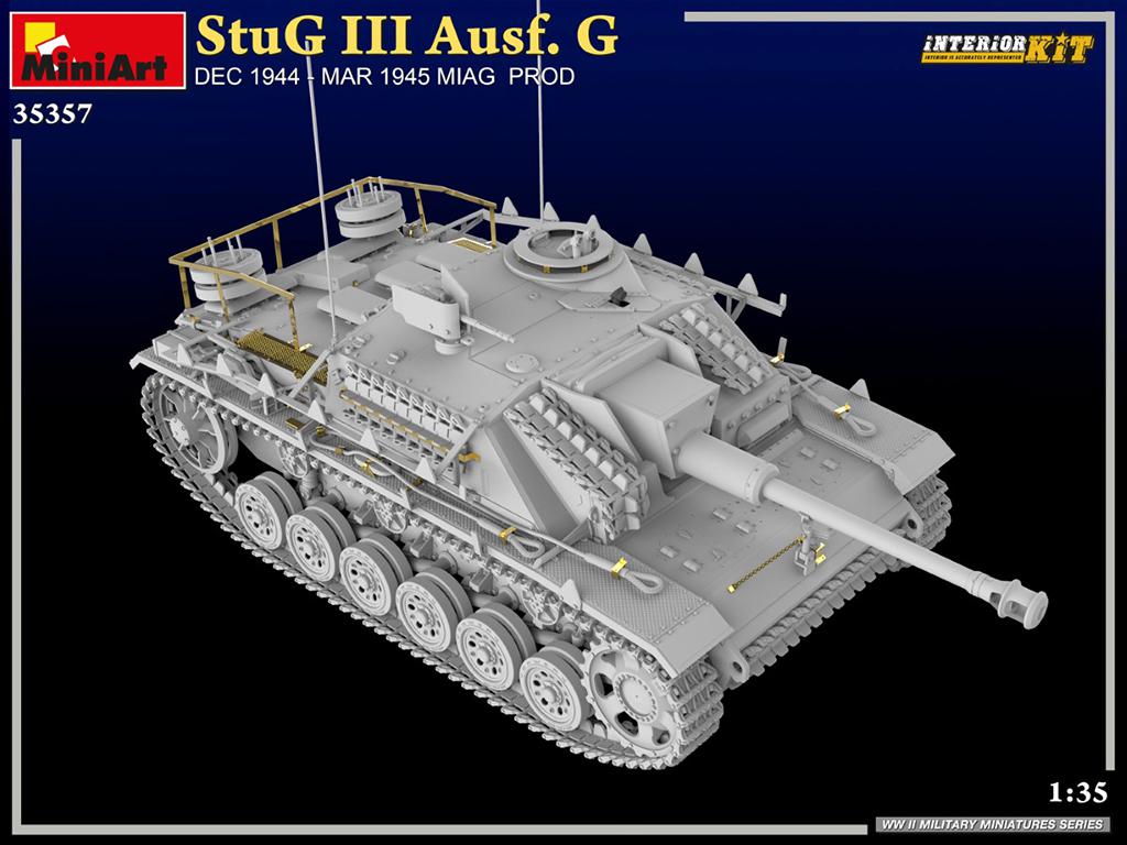 StuG III Ausf. G DEC 1944 – Mar 1945 Miag Prod. Intriror Kit (Vista 6)