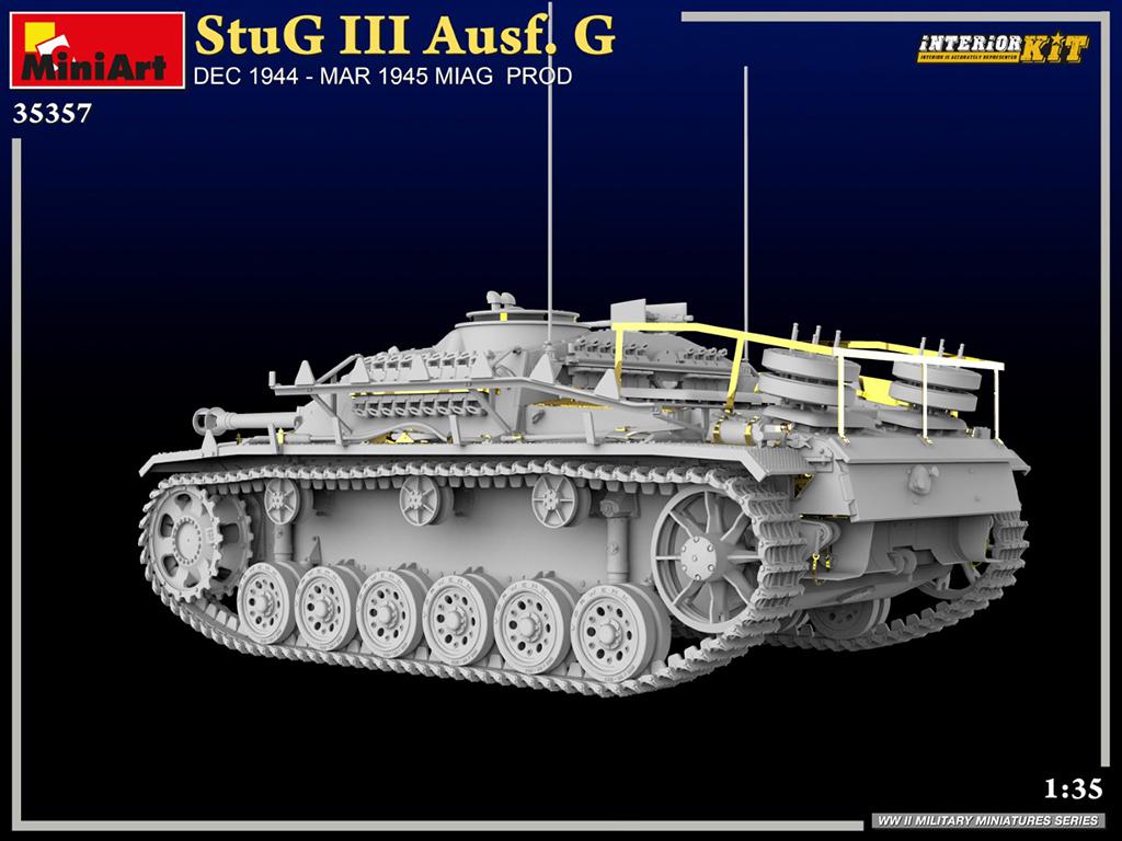 StuG III Ausf. G DEC 1944 – Mar 1945 Miag Prod. Intriror Kit (Vista 9)