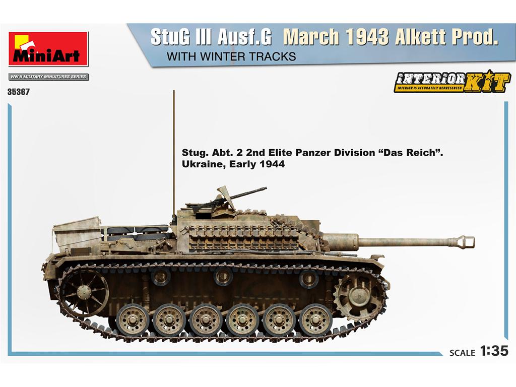 StuG III Ausf. G March 1943 Alkett Prod. (Vista 10)