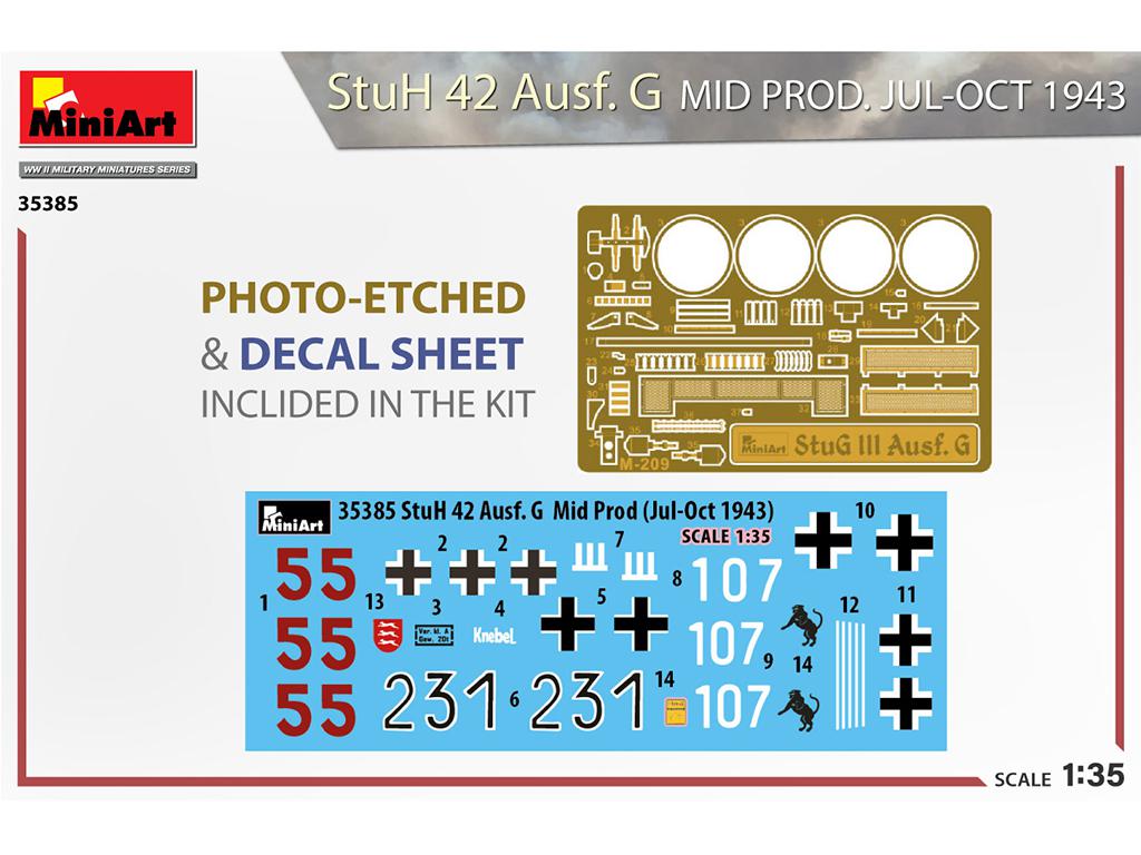 StuH 42 Ausf. G Mid Prod. Jul-Oct 1943 (Vista 2)
