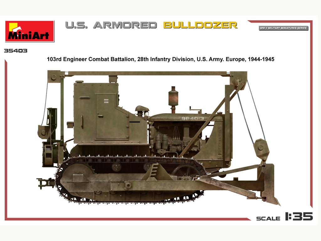 U.S. Armored Bulldozer (Vista 3)