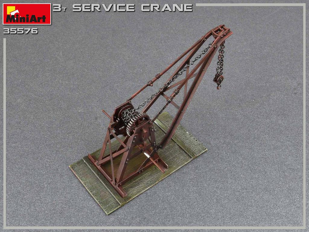 Grúa de servicio de 3 toneladas (Vista 2)