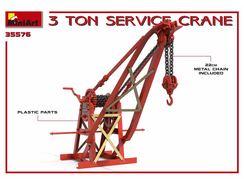 Grúa de servicio de 3 toneladas (Vista 3)