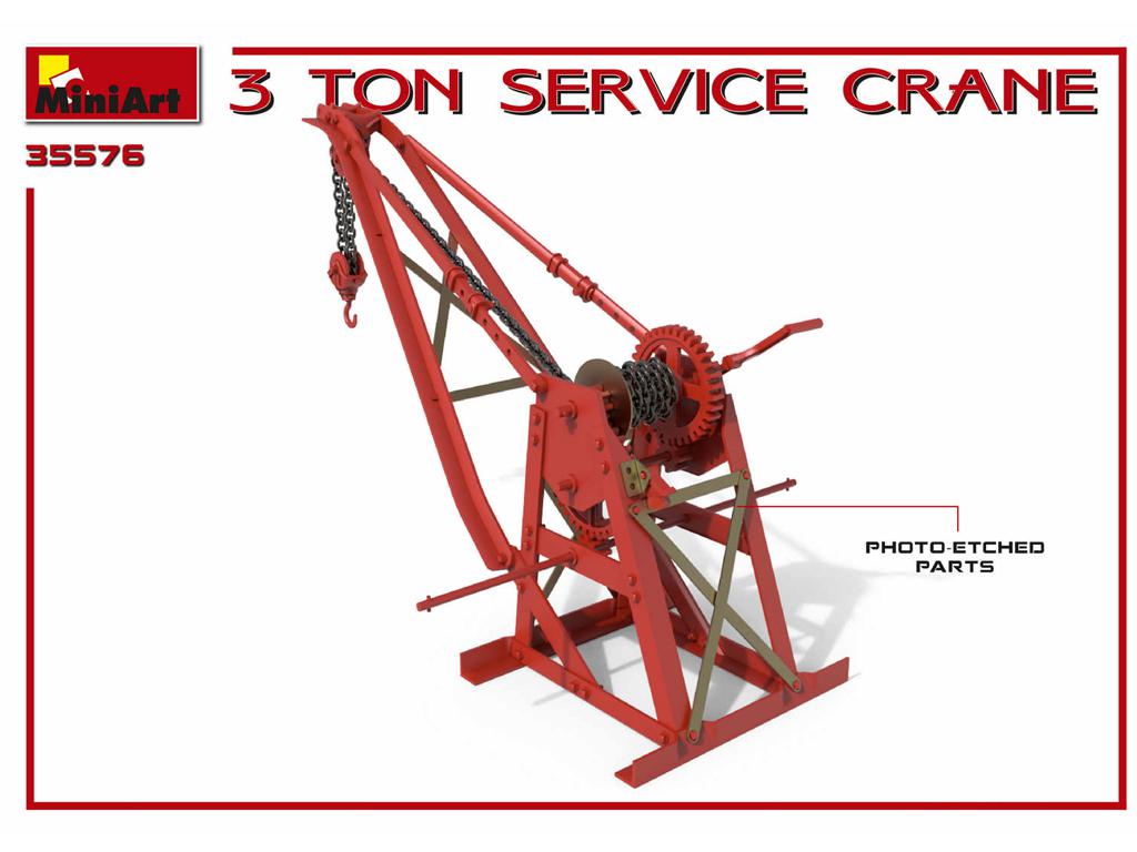 Grúa de servicio de 3 toneladas (Vista 7)