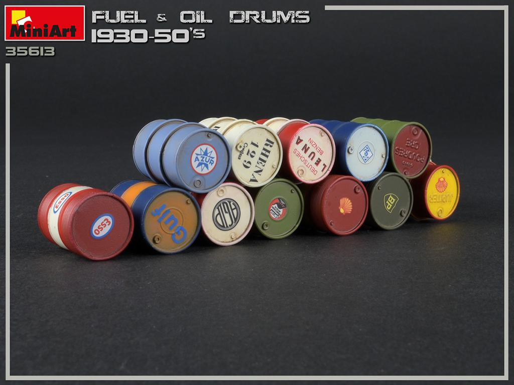 Bidones de combustible y aceite 1930-50 (Vista 5)