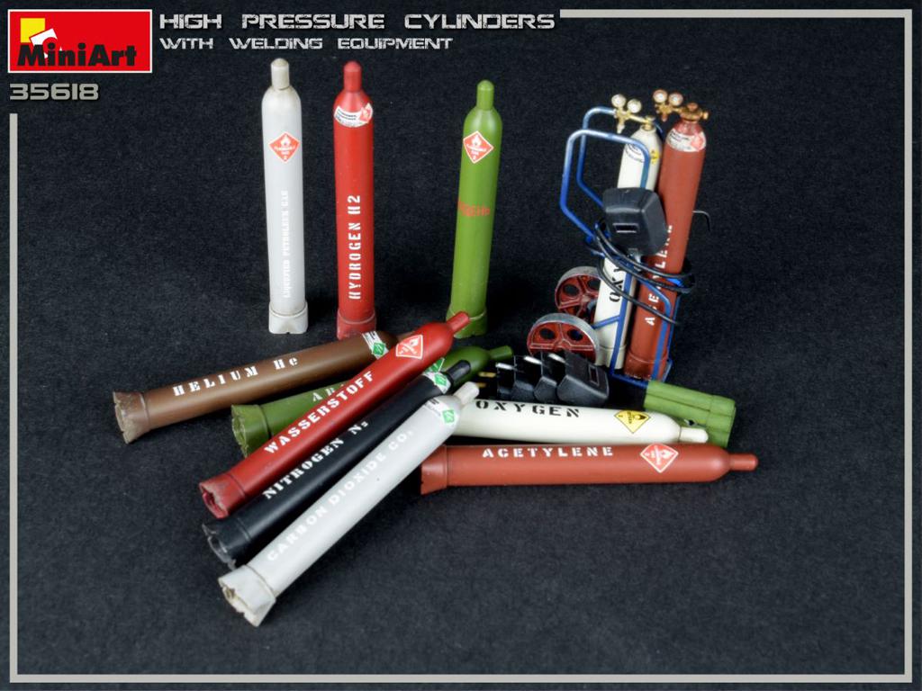 Bombonas de alta presión con equipo de soldadura (Vista 6)