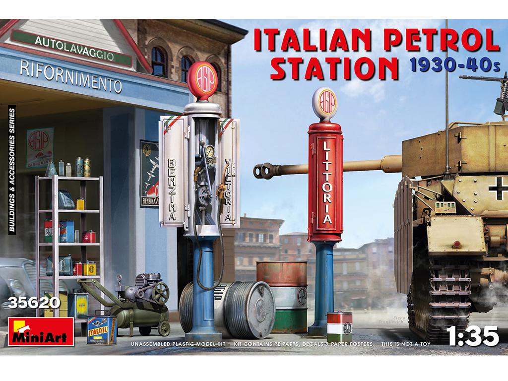 Gasolinera Italiana 1930-1940 (Vista 1)