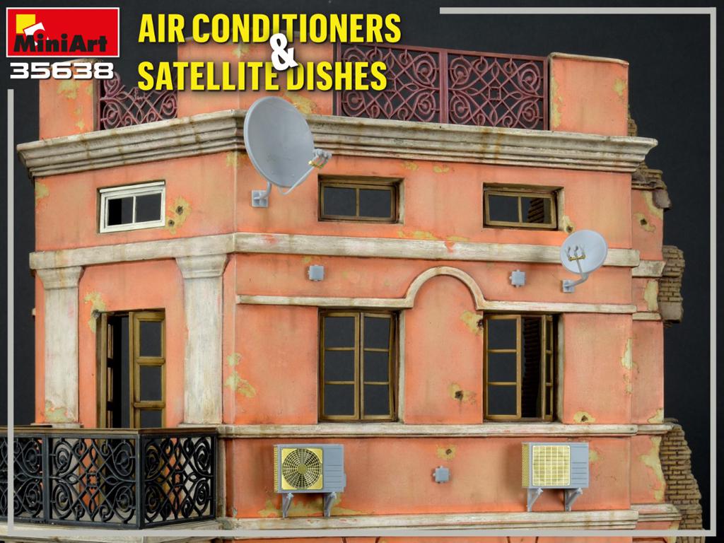 Aire acondicionado y antenas parabólicas (Vista 3)