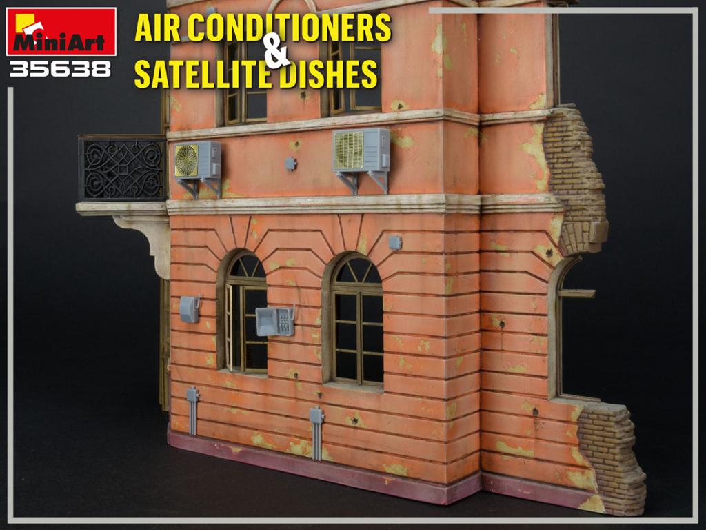 Aire acondicionado y antenas parabólicas (Vista 4)