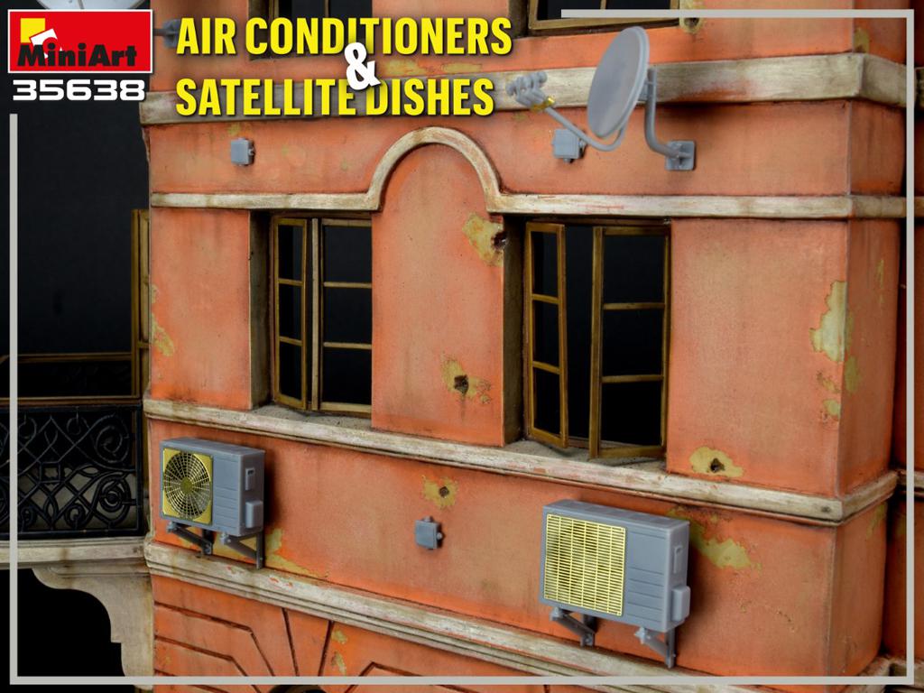 Aire acondicionado y antenas parabólicas (Vista 6)