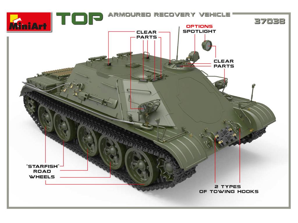 Top Armoured Recovery Vehicle (Vista 6)