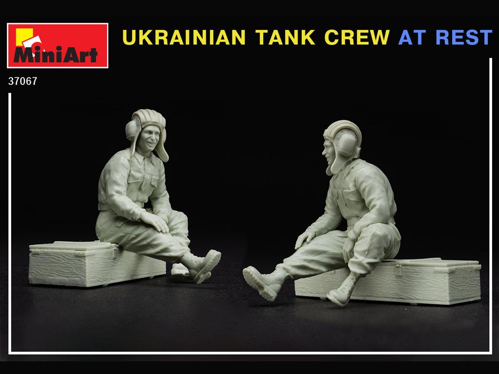 Tanquistas Ucranianos descansando (Vista 3)