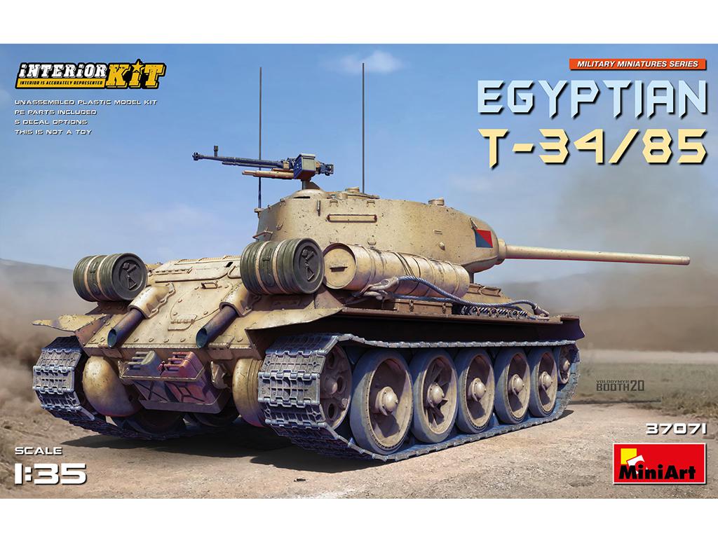 Egyptian T-34/85. Interior Kit (Vista 1)