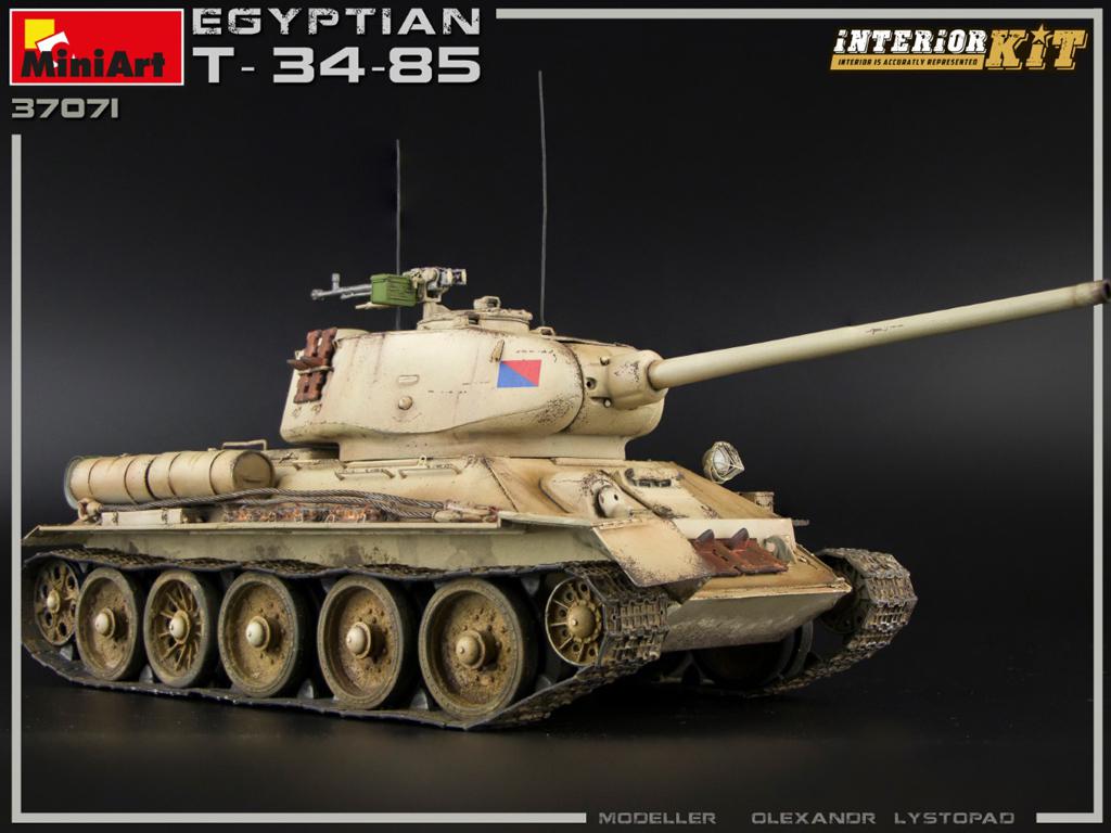 Egyptian T-34/85. Interior Kit (Vista 3)